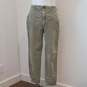 GAP Women's Light Olive Casual Jogger Pants